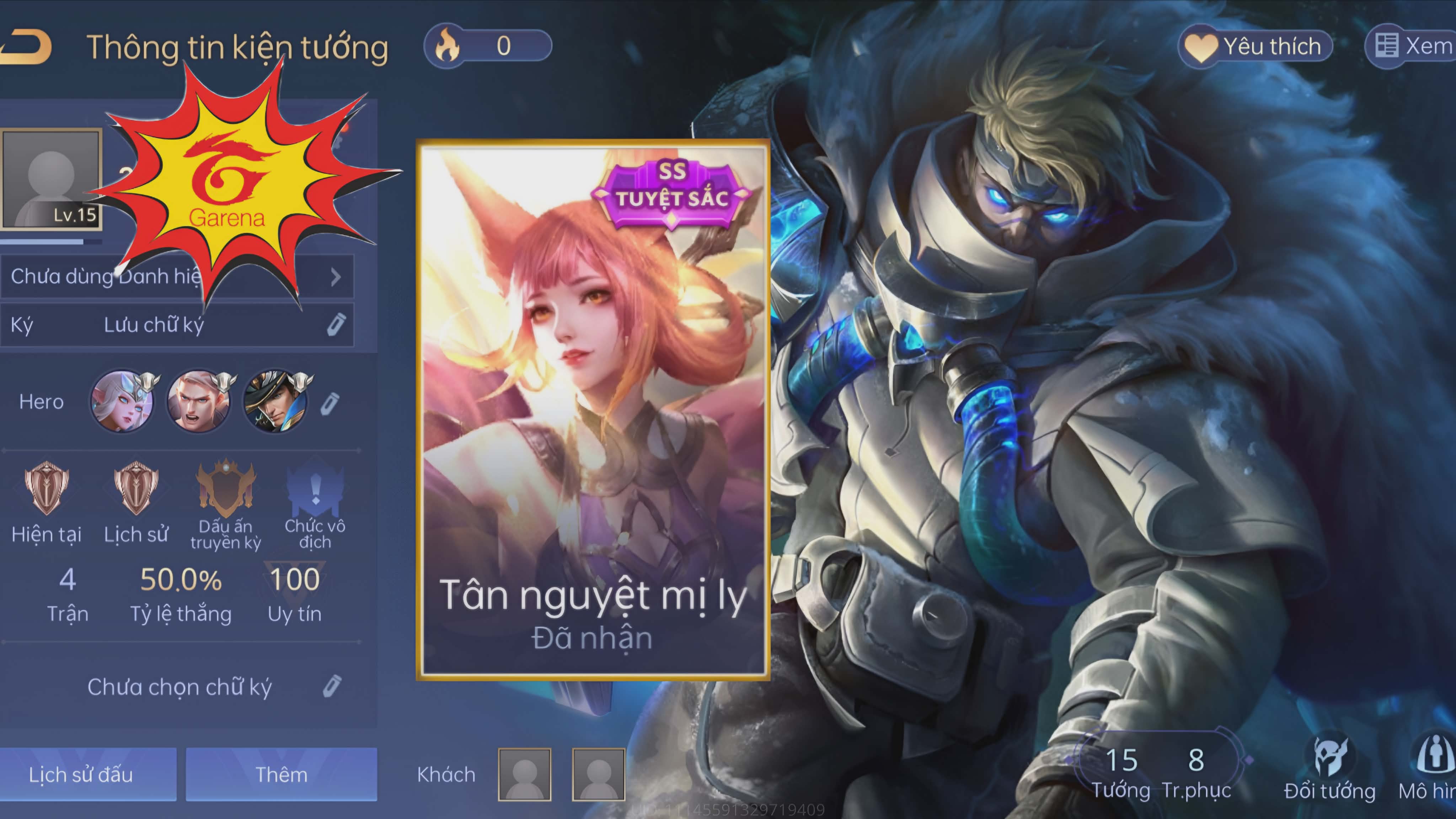 LILIANA TÂN NGUYỆT MỊ LY